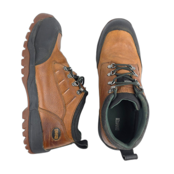 DULUTH Grindstone 4" Low Work Boots Leather Tactical Hiking Waterproof Gorpcore - Picture 3 of 8